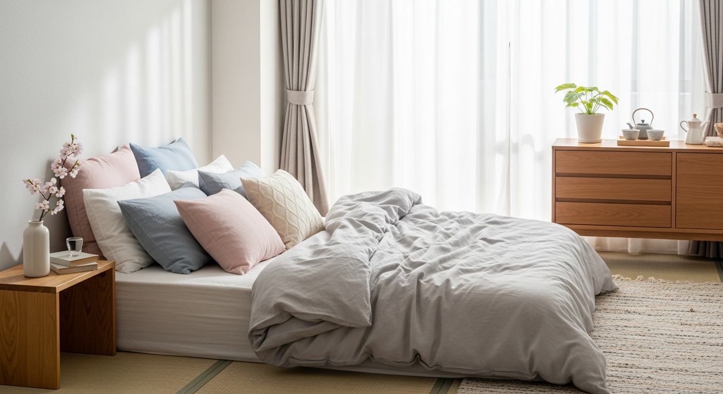 🌸 季節の変わり目に整えたい、寝室の環境づくり
