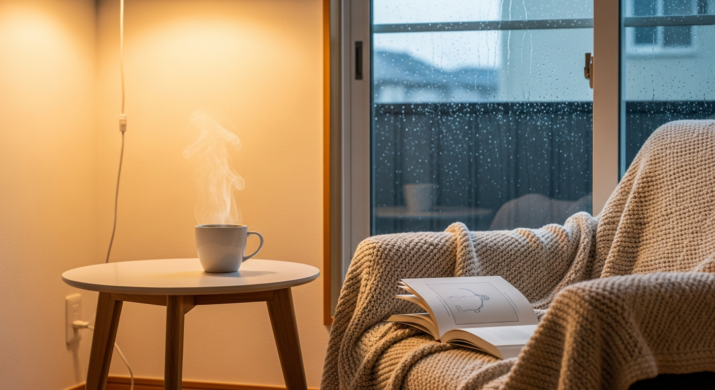 ☔ 雨の日を心地よく過ごす、おうち時間の楽しみ方