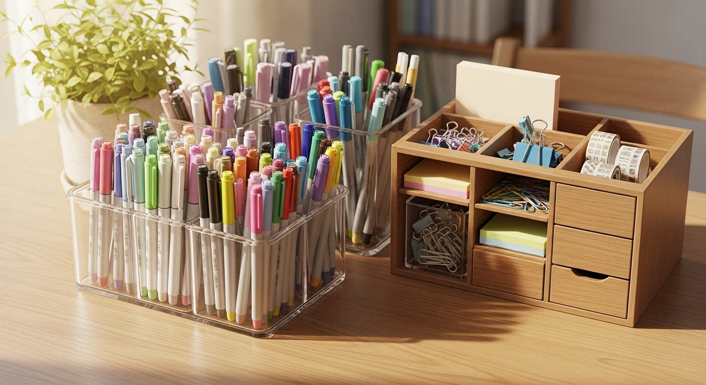 ✏️ 散らからない文房具収納と、書くことを楽しむ習慣づくり