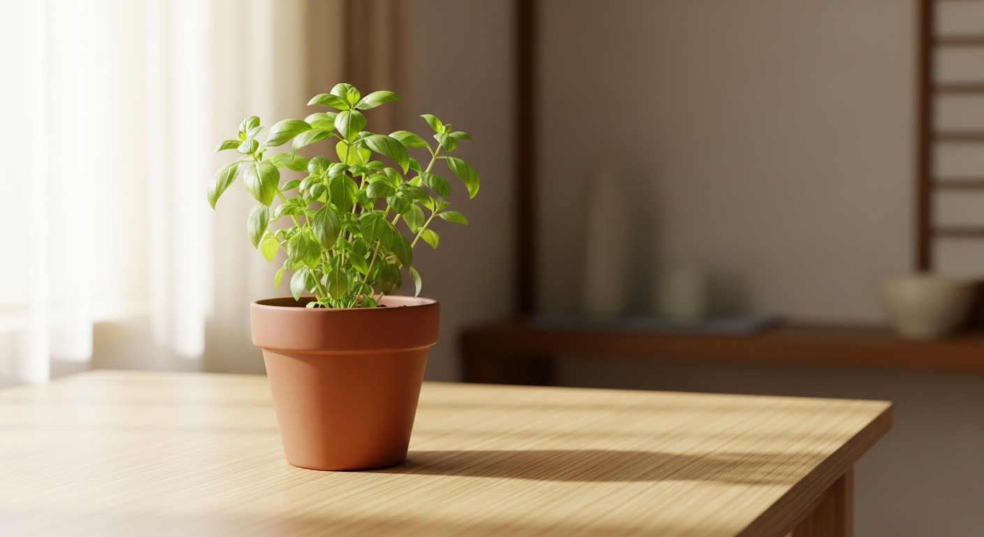 🌿 仕事の合間に心を整える、ハーブの香りを楽しむ習慣